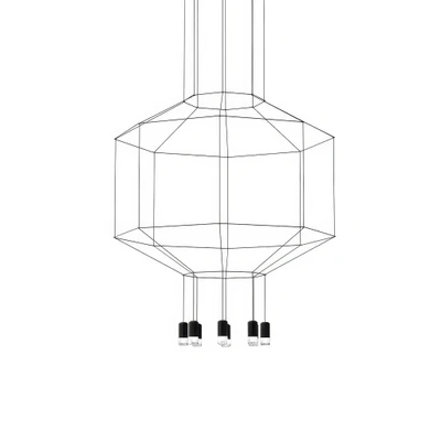 wireflow 300 3d lamp by vibia — descargar