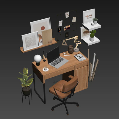 Ikea office workplace — Вид 3