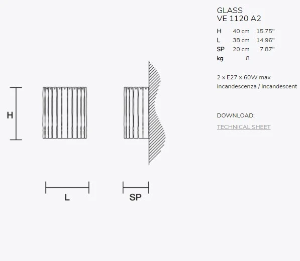 Masiero GLASS VE 1120 A — Скачать