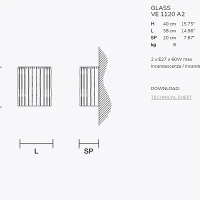 Masiero GLASS VE 1120 A — Вид 2