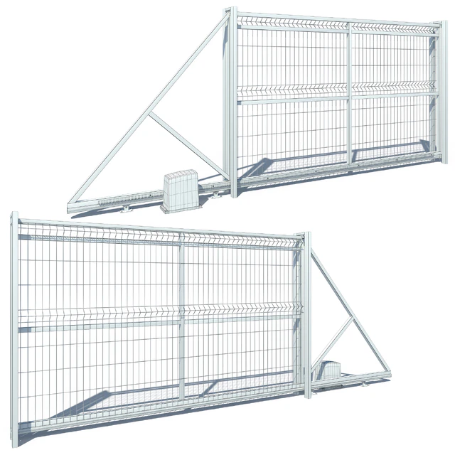 Metal Fence 3D (H-173) — Descargar