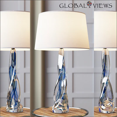 Global Views Ocean Twist Lamp — Ver 1