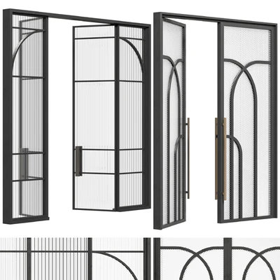 Door Collection 11-Interior - Glass Door — Ver 1