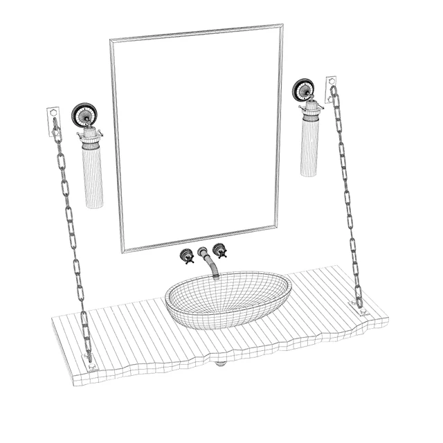 Loft Design Bathroom — Descargar