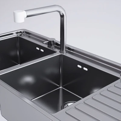 Alpes Inox Kitchen Sink — Ver 3