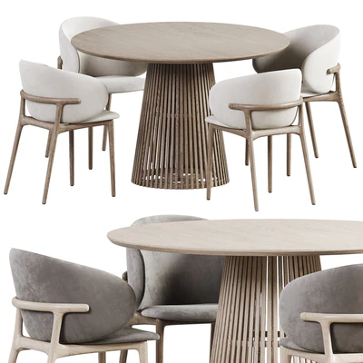 Melam Chair Jeanette Table — Вид 1