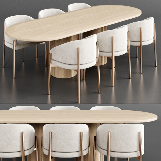 Dinning Set 12 — Скачать