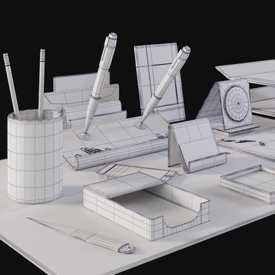 Desk Set for Executive / Director — Ver 3