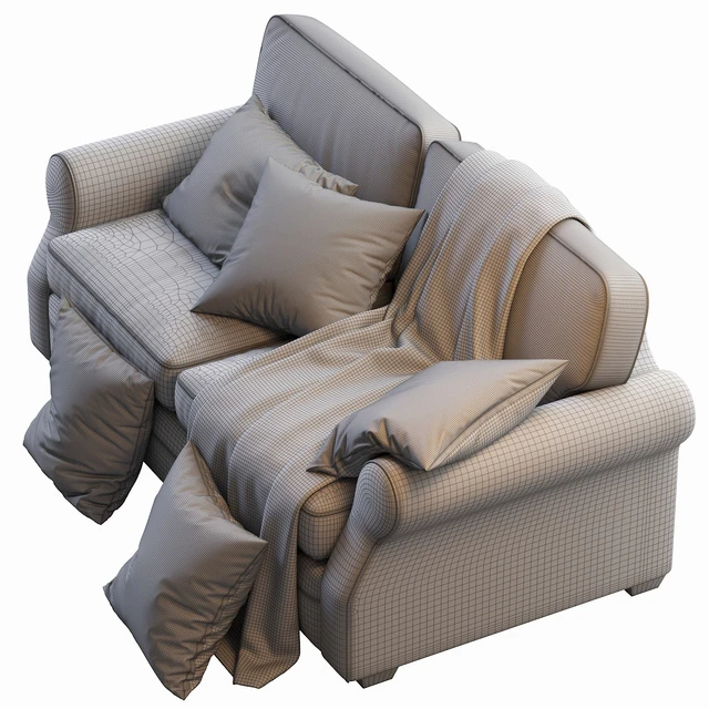 Fremont Roll Arm Upholstered Sofa — Descargar