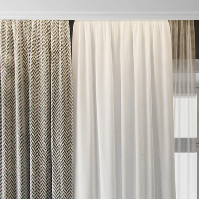 Curtains with window — Ver 2