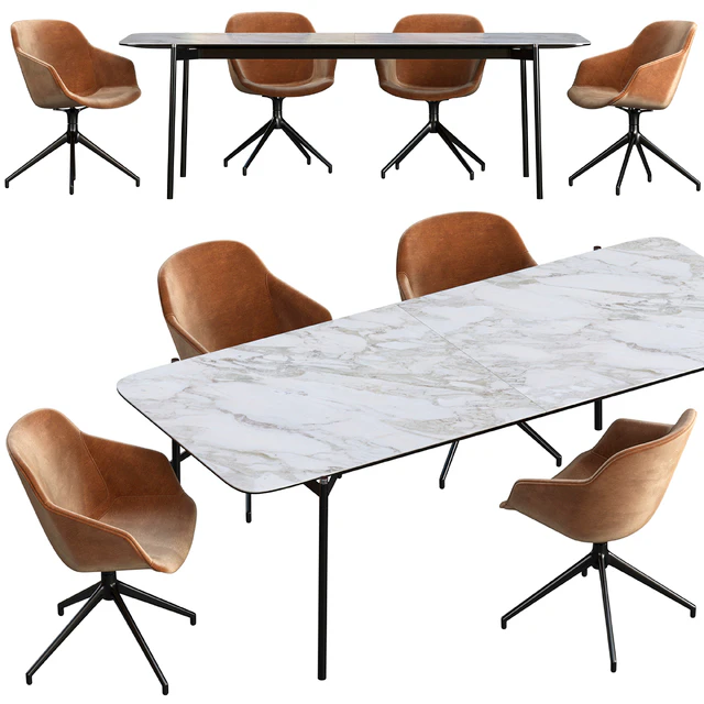 Dining table BoConcept Augusta+chair BoConcept Vienna — Скачать