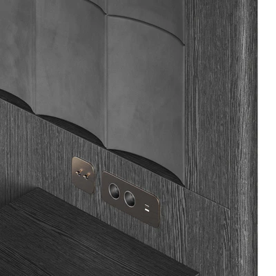 Headboard Soft Fluting — Ver 4
