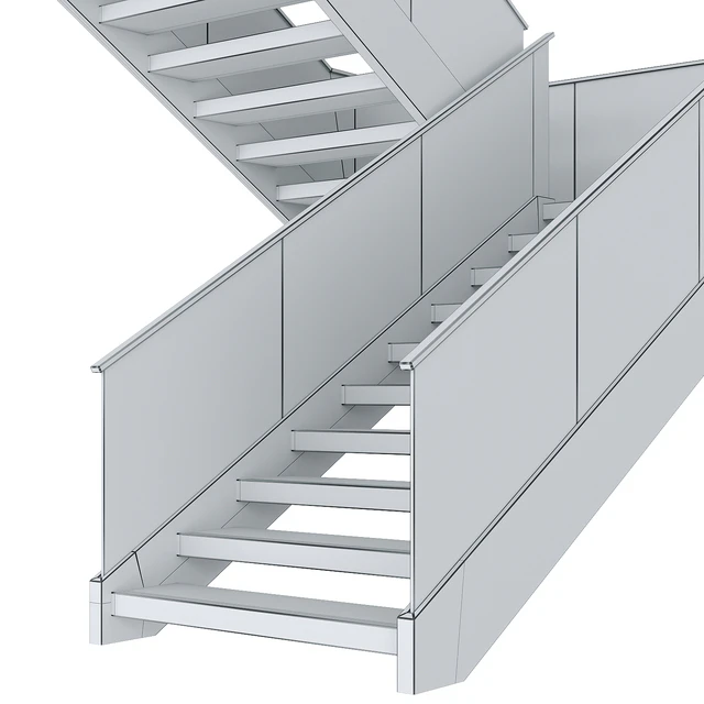 Modern luxury staircase 2 — Descargar