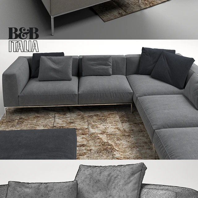 FRANK SOFA by B&B Italia — Descargar