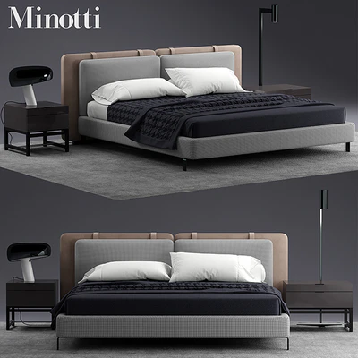 Кровать minotti tatlin SOFT — Вид 1