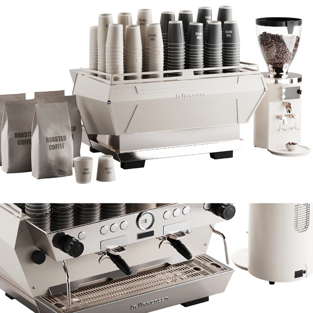 472 La Marzocco coffee machine & Mahlkonig coffee grinder kit — Скачать
