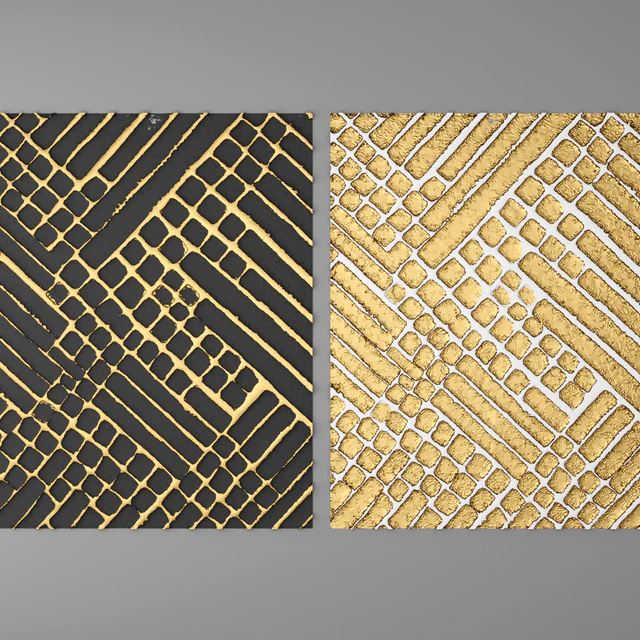 Декор для стены. Панель. 3D, декор для стены, картина, золото, люкс, luxury, декор, арт, современное искусство, абстракция — Скачать
