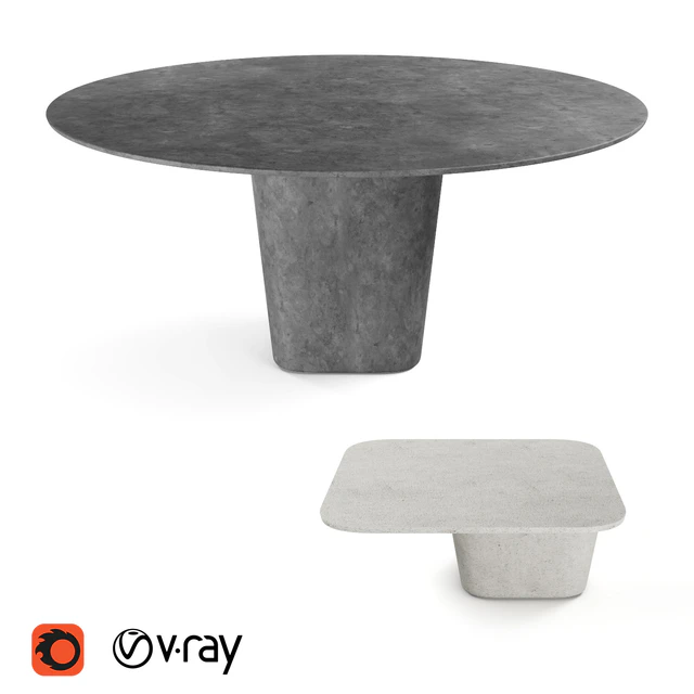 Tribù Tao outdoor garden Tables — Скачать