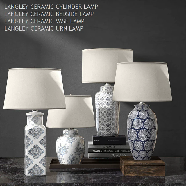Pottery barn LANGLEY CERAMIC LAMP — Descargar