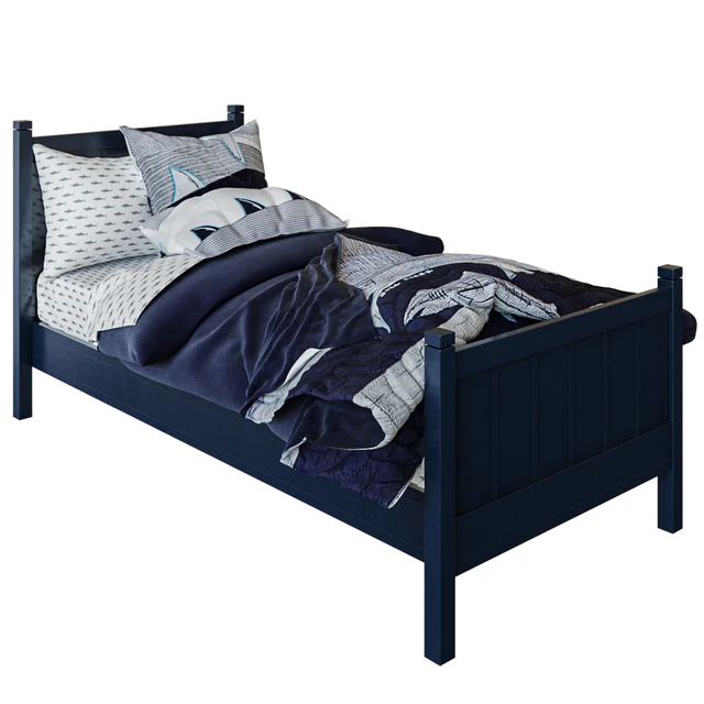 Camp Single Bed, Navy — Descargar