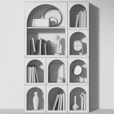 Bookcase Bonaldo set 02 — Ver 2