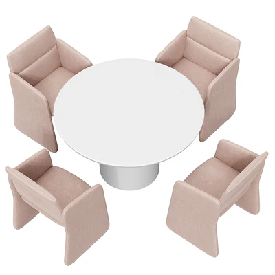 Crassevig AURA PM Table Chair Design by Mario Ferrarini Collection AURA — Вид 3