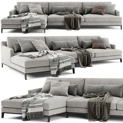 Poliform Bellport Chaise Longue Sofa — Ver 1