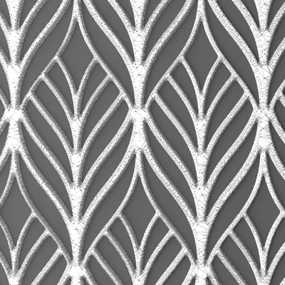 Set. The panel, grille. Panel, grille. Lattice, panel, pattern, art, abstraction, decorative, interior, wall decor, gold, luxury — Ver 2