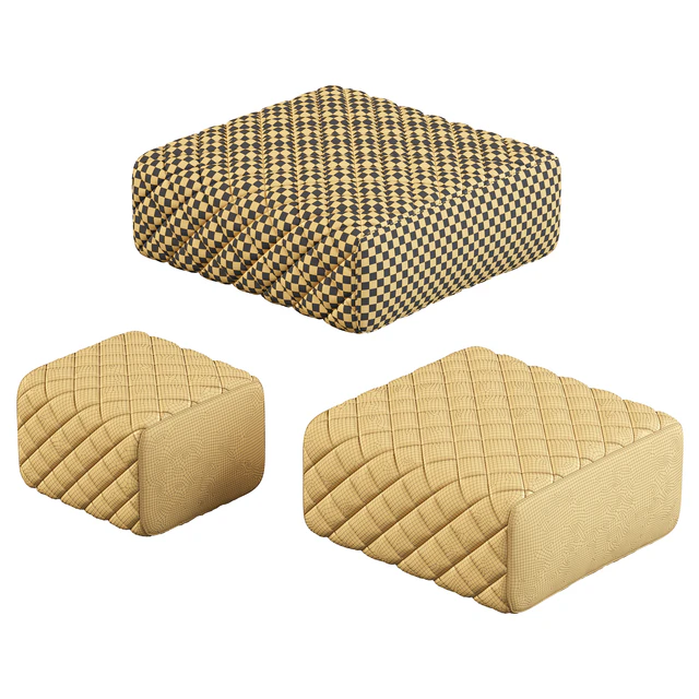 ASHLEY Pouf by Minotti — Download
