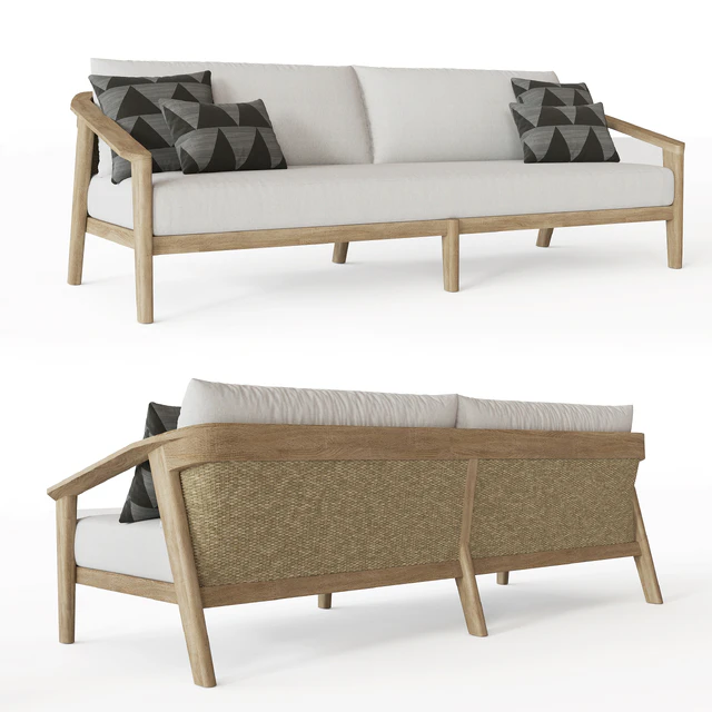 90 MALTA TEAK SOFA — Download