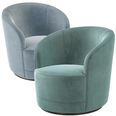 Crate and Barrel Infiniti Swivel Chair — Ver 3