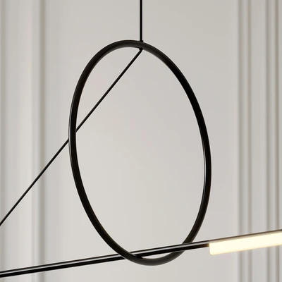 Cercle Et Trait Linear Suspension By CVL Luminaires — Вид 2