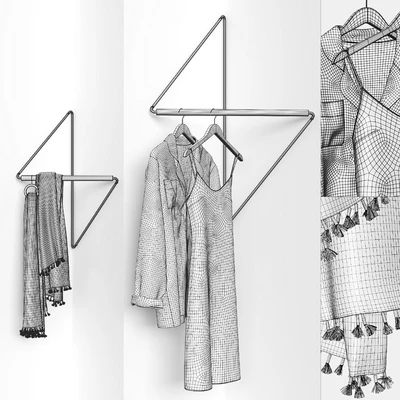 Clothes hanger Creative Wall Hanger — Ver 3
