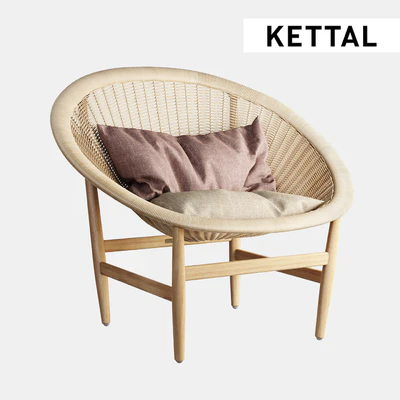 KETTAL  Indoor Basket armchair — Вид 1