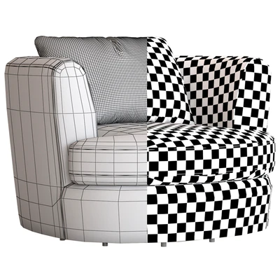 Cult Furniture Magnolia Swivel Armchair — Вид 2