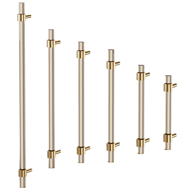 Furniture handle PUR Acrylic & Brass by Meraki — Descargar