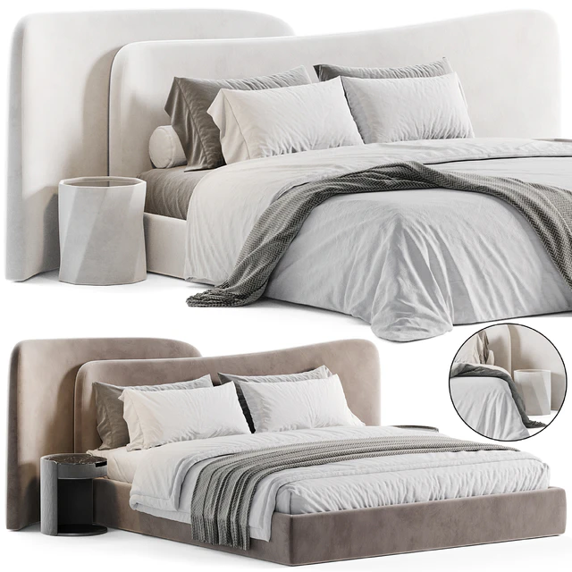 Gaspra Modern Bed — Скачать