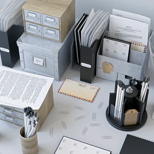 Office Supplies Set — Descargar