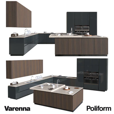 POLIFORM KITCHEN COLLECTION DESIGN CR&S VARENNA ARTEX 2 — Вид 1