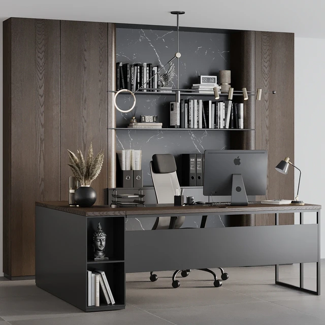 Boss Desk - Office Furniture 15 — Скачать
