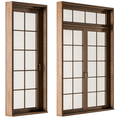 Classic Wooden - Windows Set 25 — Ver 2