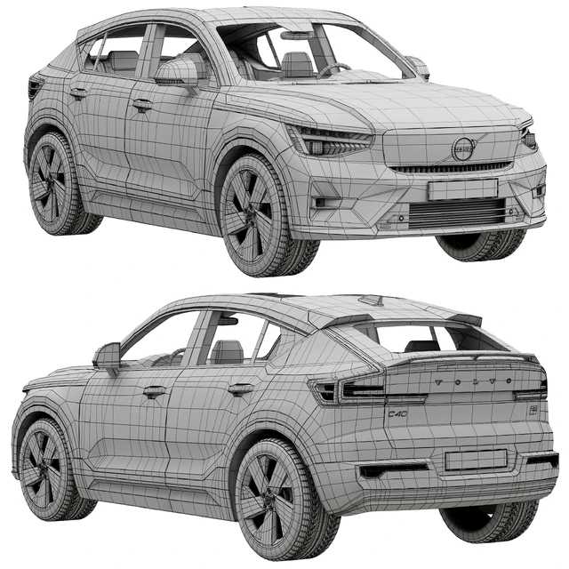 Volvo C40 Recharge — Скачать