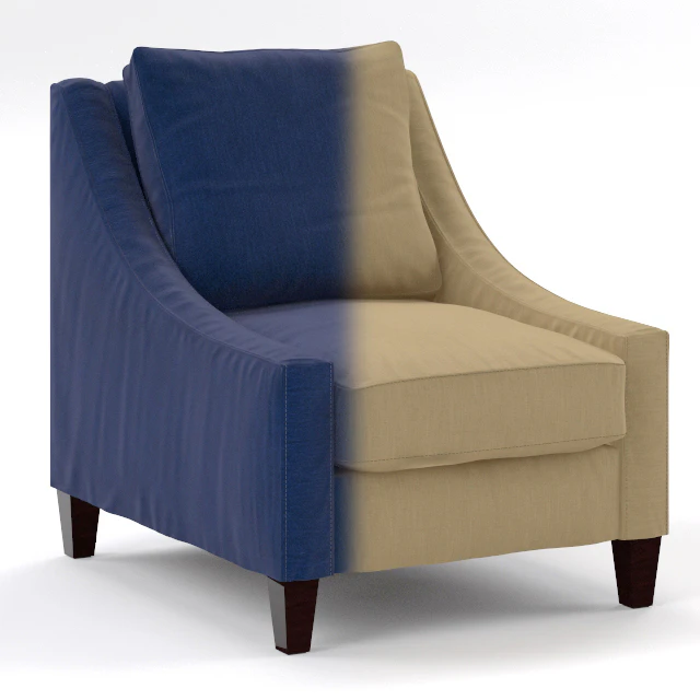 Кресло Aiden Upholstered Armchair/Pottery Barn — Скачать