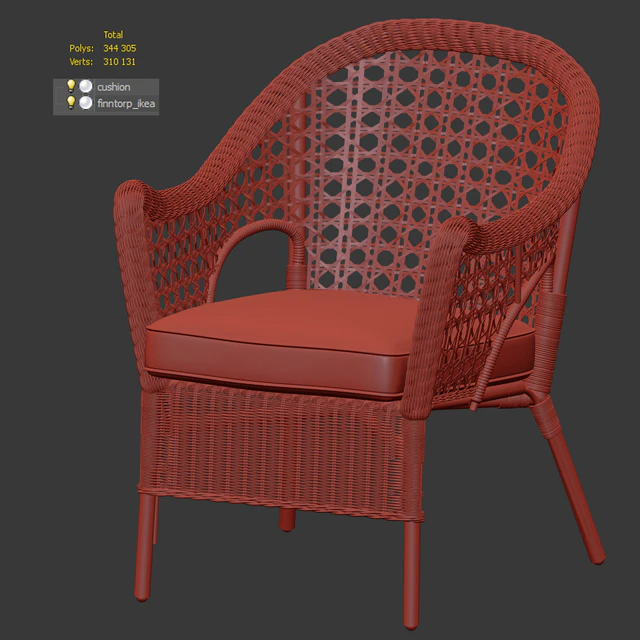 Ikea Finntorp Wicker Chair — Descargar