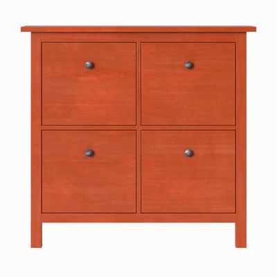 IKEA HEMNES Shoe cabinet with 4 compartments — Вид 4