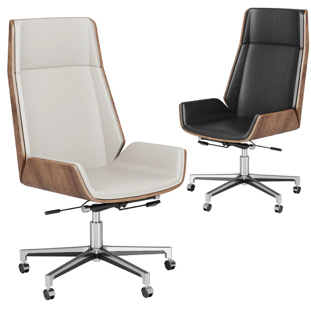 Faux leather office chair — Скачать