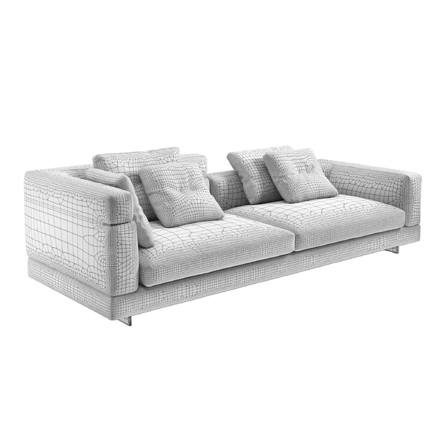 Minotti Alexander Sofa Mix Cm 274 — Скачать