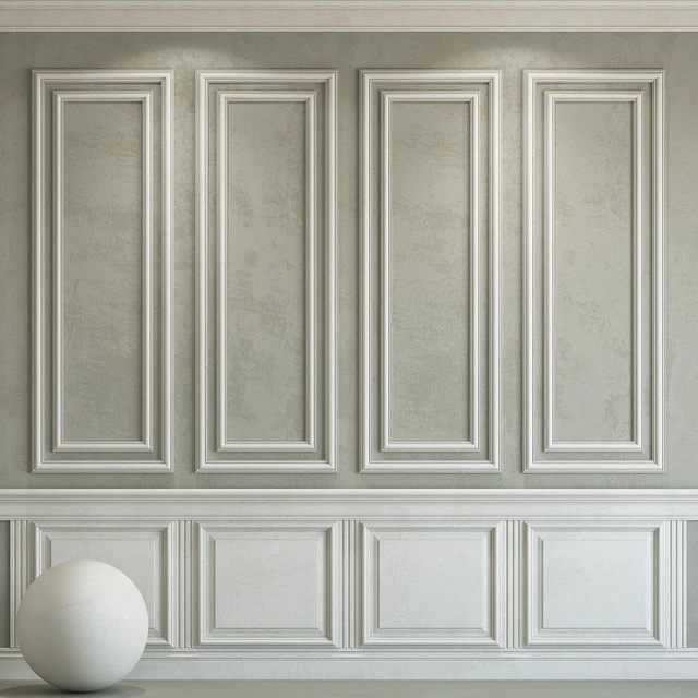 Decorative plaster with molding 107 — Download