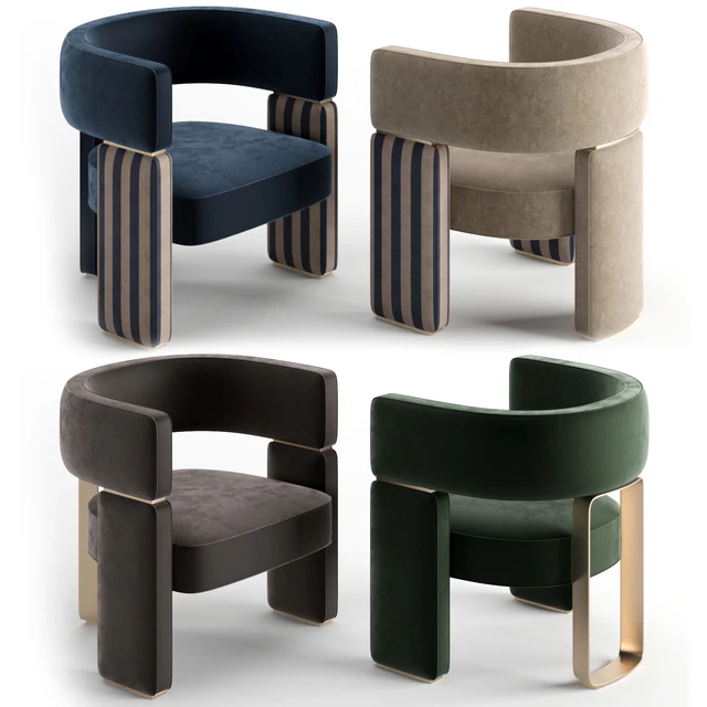 Fendi Casa Margaret Small Armchair — Descargar