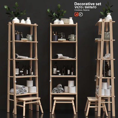 Decorative set IKEA VILTO — Ver 1